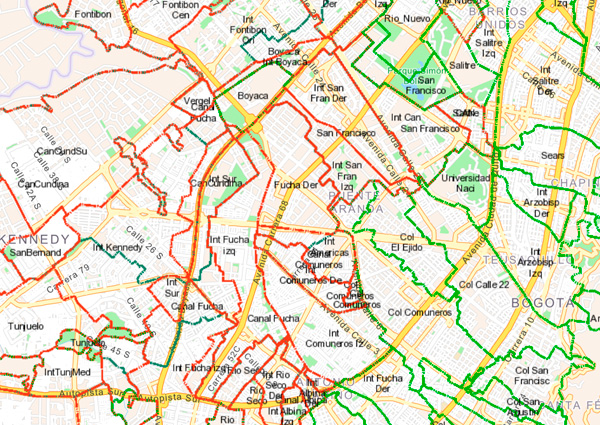 Cuencas de alcantarillado